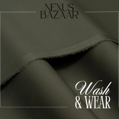 Dark Green Washing Wear