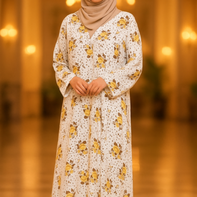 Simple and Elegant Abaya for Women – High-Quality Fabric, Professional Designer Design