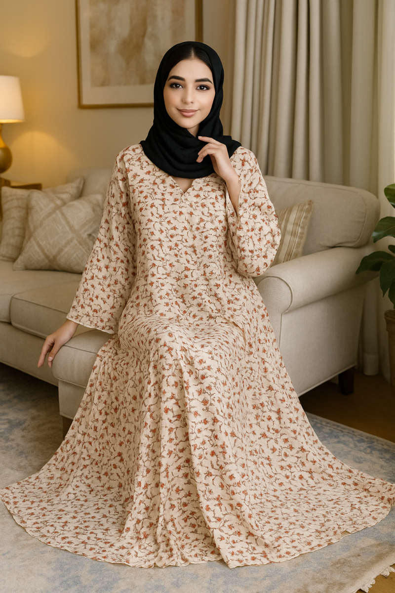 Simple and Elegant Abaya for Women – High-Quality Fabric, Professional Designer Design